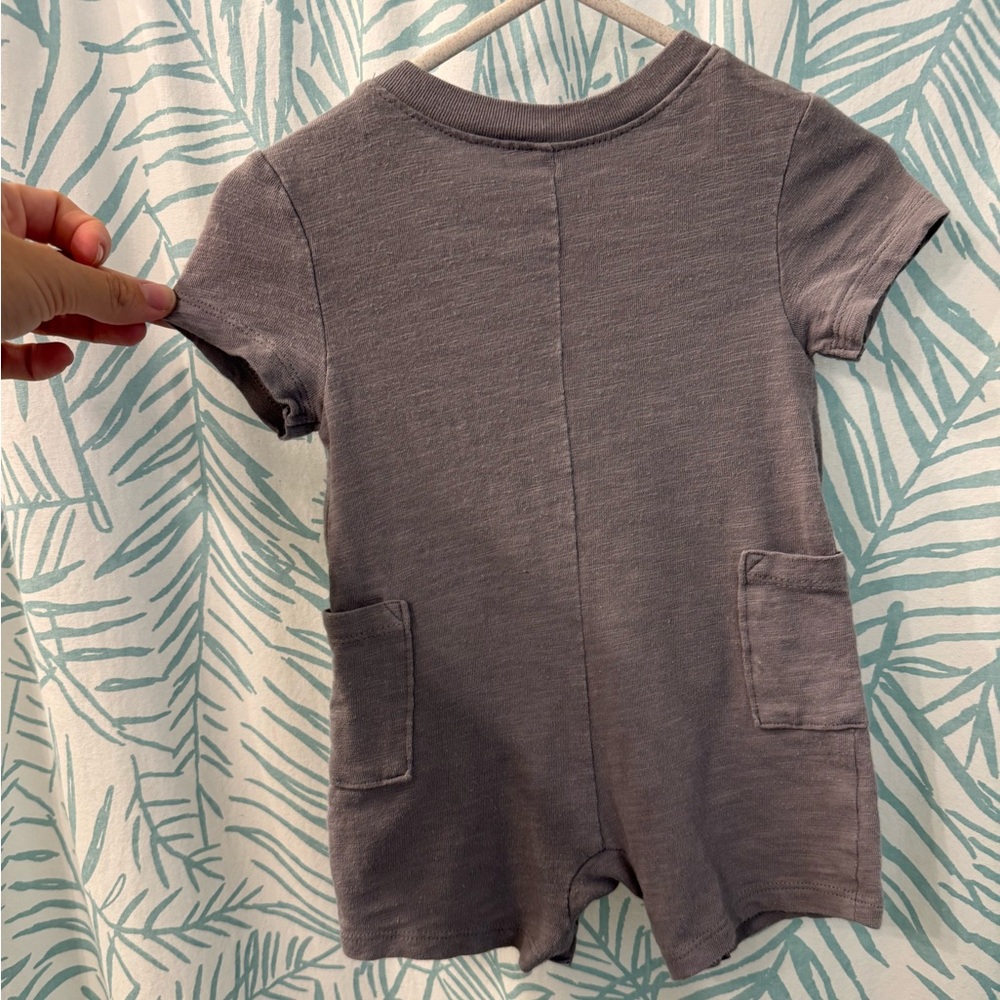 ☀️ Sun Child Shorts Romper in 100% Organic Cotton ⭐️3 for $20⭐️ - Picture 5 of 5